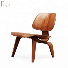 Japanese simple style walnut veneer solid wood dining chair furniture